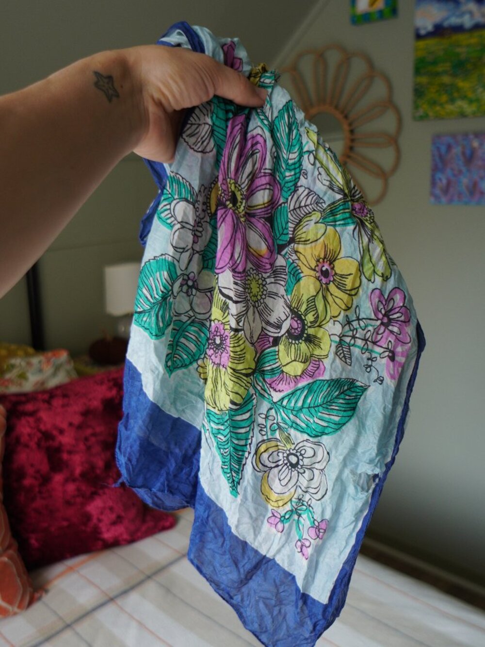 floral play silk